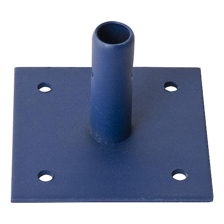 METALTECH Base Plate, 6 in.L, Steel, 4-1/2 in.H