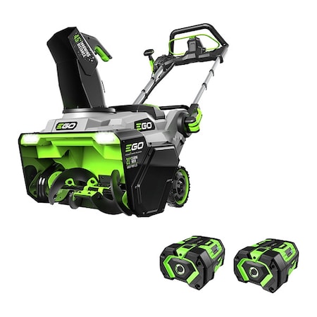 EGO Cordless Walk-Behind Snow Blower Kit, 21 in Clearing Path, 7 in Auger Diameter