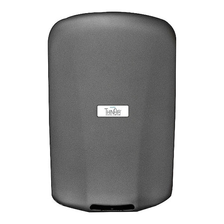 EXCEL DRYER Automatic Hand Dryer, 14 sec Dry, 100 to 120V AC, Gray, Epoxy Enamel