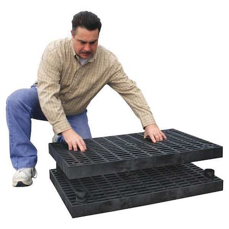 ADD-A-LEVEL Work Platform Base Unit, Stackable, Plastic