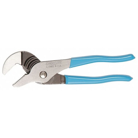 CHANNELLOCK 8 in Straight Jaw Tongue and Groove Plier, Serrated