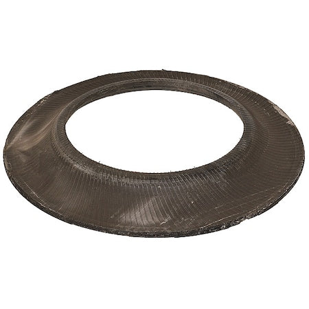 N/A Channelizer Drum Base, Rubber, 3 in Height, 32 in Length, 22.5 lb, Black