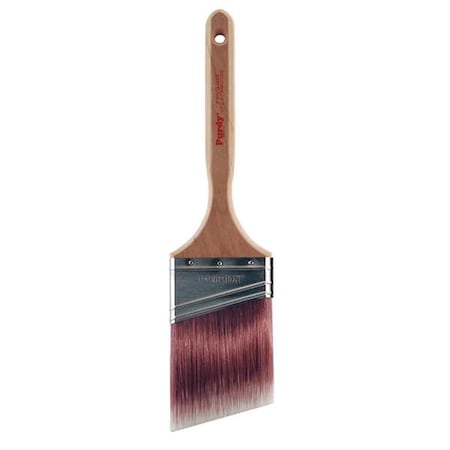 PURDY 3" Angle Sash Firm, Nylon/Polyester Bristle, Paint Brush, Hardwood Handle