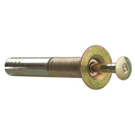 N/A DFS Nail Drive Anchor, 3/4" Dia., 6" L, Steel Zinc Plated, 2 PK