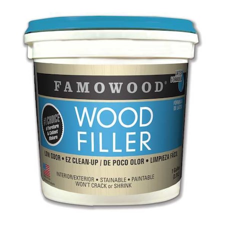 FAMOWOOD Wood Filler, 1 gal, Pail, Fir-Maple