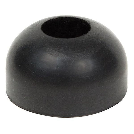 N/A Bumper, Rubber, Black, 13/16"H x 13/16"W, PK.10
