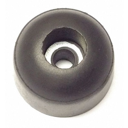 N/A Bumper, Rubber, Black, 1/2"H x 1/2"W, PK.10
