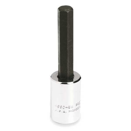 PROTO 3/8 in Drive Hex Socket Bit Metric 7 mm Tip, 2 23/32 in L, 3/8" Dr , T55 Tip Size Socket Bit