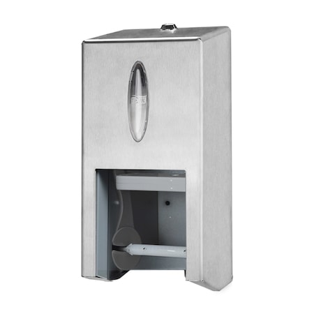 TORK Toilet Paper Dispenser, Metal, Silver