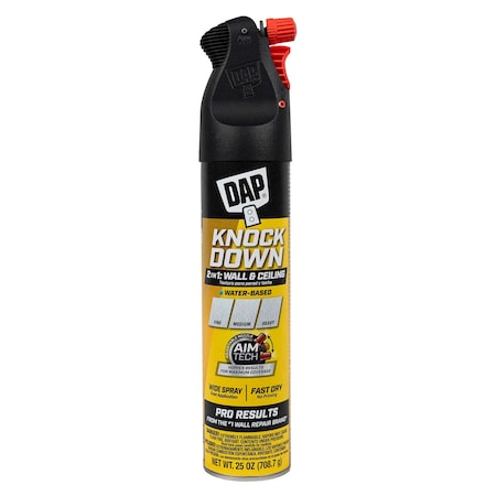 DAP Textured Spray Paint, Water Base, 25 oz