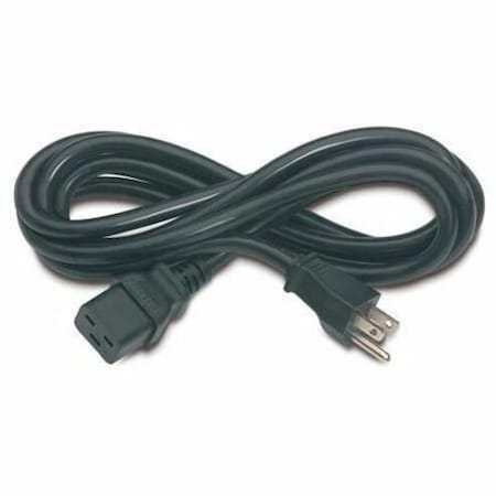 APC Power Cord, 5-15P, SJT, 8.2 ft., Blk, 12A, 14/3