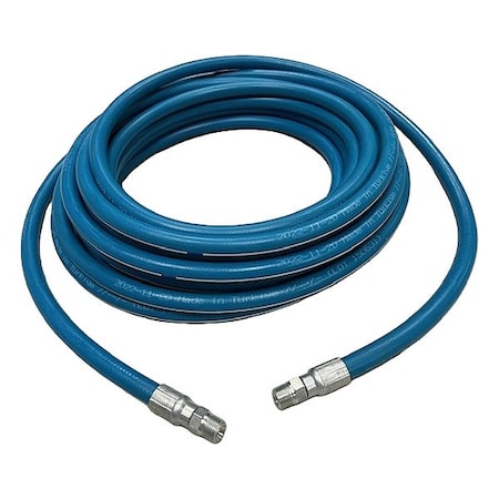 DANFOSS Pressure Washer Hose, Blue, 25 ft L