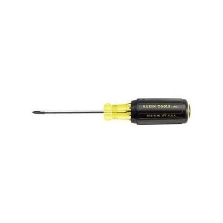 KLEIN TOOLS No. 2 Phillips Screwdriver 4" Round Shank