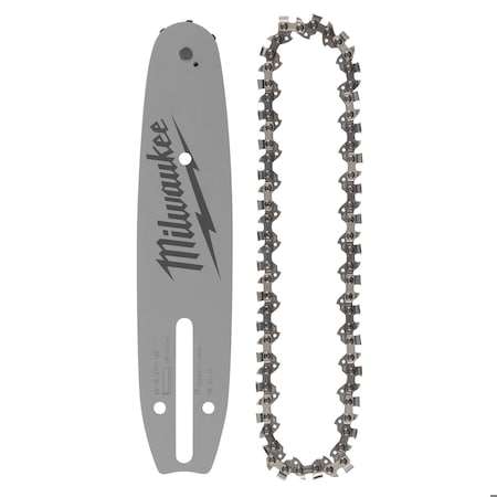 MILWAUKEE TOOL Chainsaw Bar and Chain, 11/64 in File Sz