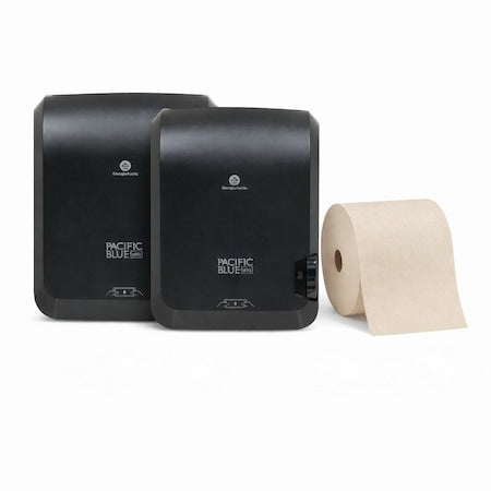 GEORGIA-PACIFIC Pacific Blue Ultra, Paper Towel Dispenser & Roll Bundle, 2 Dispensers/1 Roll (6 Pk, Brwn)