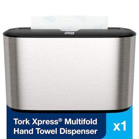 TORK Paper Towel Dispenser, Metal/Plastic,