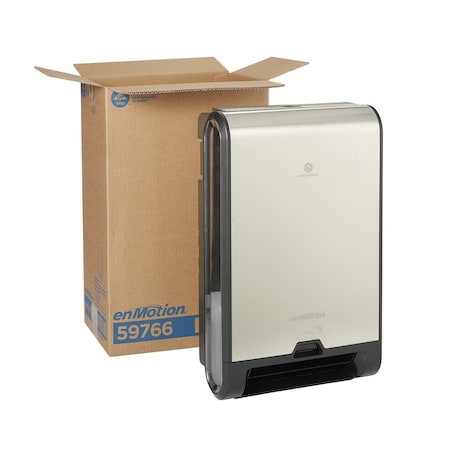 GEORGIA-PACIFIC enMotion Flex Automatic Touchless Paper Towel Dispenser, Stainless Steel